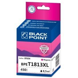Tusz BLACK POINT (BPET1813XL) purpurowy 450str zamiennik EPSON (18XL/C13T18131410) Tusz BLACK POINT (BPET1813XL) purpurowy 450str zamiennik EPSON (18XL/C13T18131410)