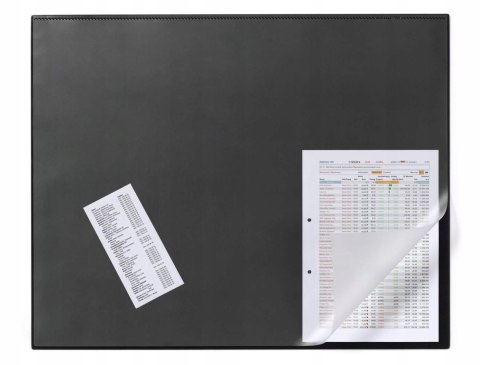 Podkład na biurko 650x520mm Czarny przezroczysta nakładka 720301 DURABLE Podkład na biurko 650x520mm Czarny przezroczysta nakładka 720301 DURABLE