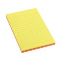 Bloczek samoprzylepny 98x105mm w linie 100k neon 110520 D.RECT