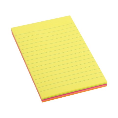 Bloczek samoprzylepny 98x105mm w linie 100k neon 110520 D.RECT Bloczek samoprzylepny 98x105mm w linie 100k neon 110520 D.RECT