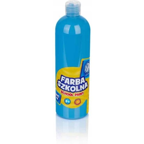 Farba szkolna Astra 500 ml - niebieska 83410900 ASTRA Farba szkolna Astra 500 ml - niebieska 83410900 ASTRA