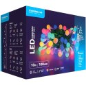 Lampki choinkowe 10m MODEE kolorowe kulki 100 led 230V ML-C2011