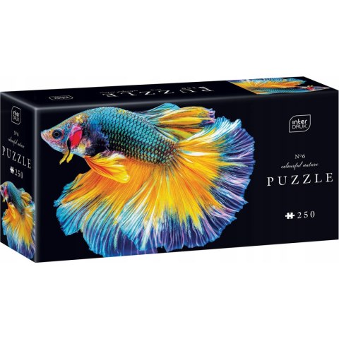 Puzzle 250 elementów Colourful Nature 6 FISH INTERDRUK Puzzle 250 elementów Colourful Nature 6 FISH INTERDRUK