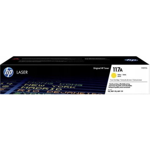 Toner HP 117A (W2072A) żółty 700str Toner HP 117A (W2072A) żółty 700str