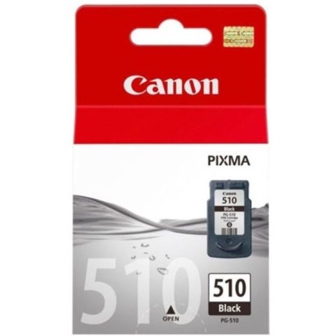 Tusz CANON (PG-510/2970B001) czarny 9ml/220str MP240/250/260/270/490/MX32 Tusz CANON (PG-510/2970B001) czarny 9ml/220str MP240/250/260/270/490/MX32