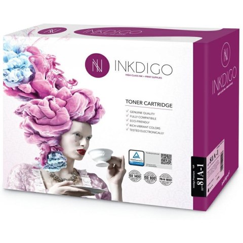 Toner INKDIGO (HP-81A-1) czarny 10500str zamiennik HP (81A/CF281A) Toner INKDIGO (HP-81A-1) czarny 10500str zamiennik HP (81A/CF281A)