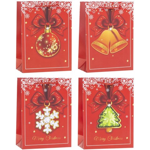 Torebka ozdobna TBN-24122-HS-A3-3D 31x40x12cm (12szt) ROZETTE Torebka ozdobna TBN-24122-HS-A3-3D 31x40x12cm (12szt) ROZETTE