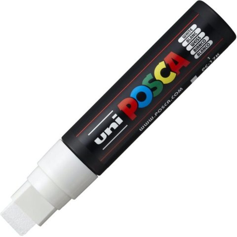 Marker z farbą plakatową Posca PC-17K, biały, Uni Marker z farbą plakatową Posca PC-17K, biały, Uni