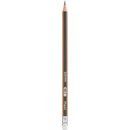 Ołówek drewniany z gumką BLACKPEPS HB MAPED 851721