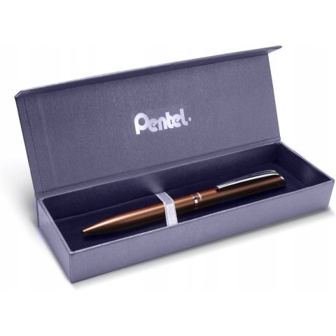 Pióro kulkowe EnerGel BL2007-EC brązowe PENTEL Pióro kulkowe EnerGel BL2007-EC brązowe PENTEL
