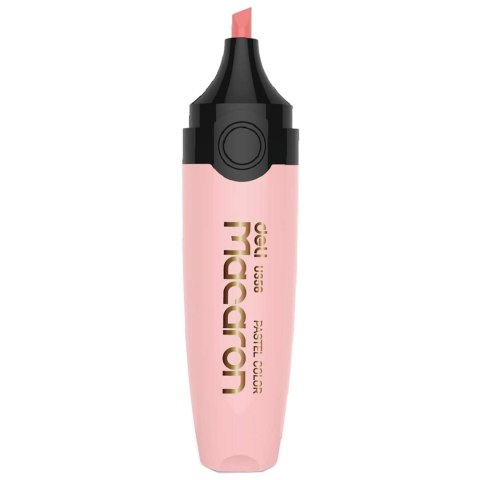 Zakreślacz 1-5mm MACARON różowy U356PK DELI Zakreślacz 1-5mm MACARON różowy U356PK DELI