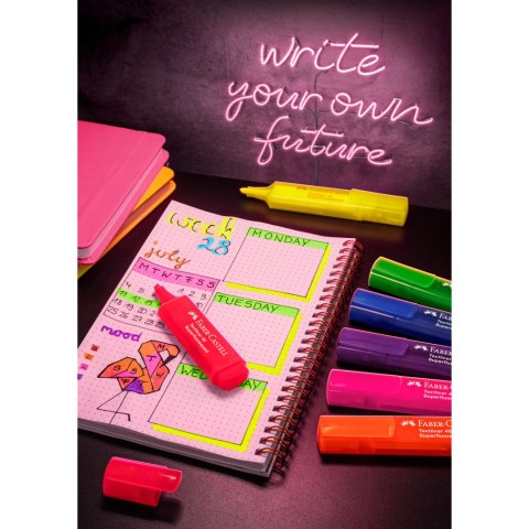Zakreślacz 1546 8 kolorów super NEON 254601 Faber-Castell Zakreślacz 1546 8 kolorów super NEON 254601 Faber-Castell