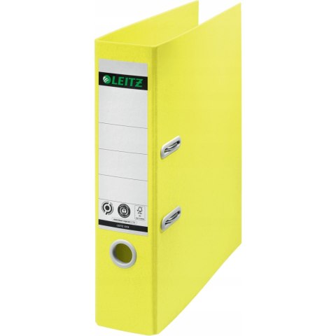 Segregator 180 Recycle A4 80mm żółty 10180015 LEITZ Segregator 180 Recycle A4 80mm żółty 10180015 LEITZ