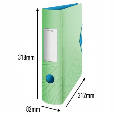 Segregator Leitz 180° Active Urban Chic 82 mm, zielony 11160050 Segregator Leitz 180° Active Urban Chic 82 mm, zielony 11160050