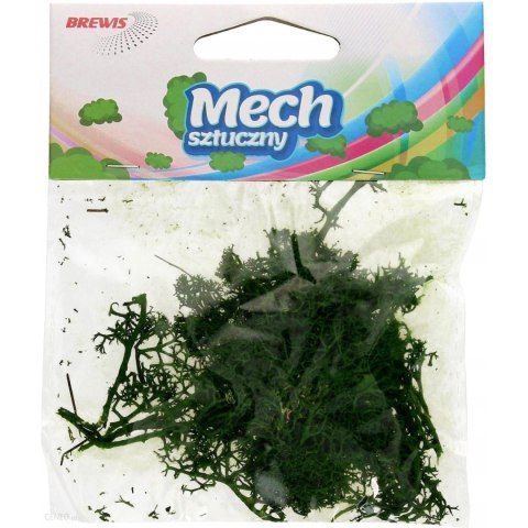 Mech sztuczny ozdobny jasnozielony 10g MS1 BREWIS Mech sztuczny ozdobny jasnozielony 10g MS1 BREWIS