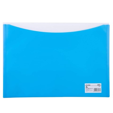 Teczka kopertowa na zatrzask A4 RIO niebieska E38977 BLUE DELI Teczka kopertowa na zatrzask A4 RIO niebieska E38977 BLUE DELI