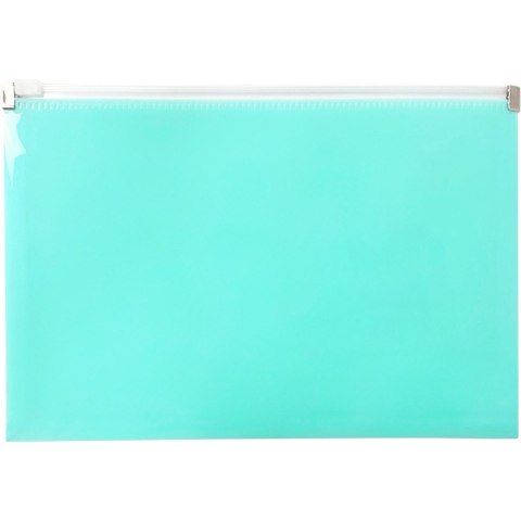 Teczka na suwak A5 PP pastel zielony TSP-A5-04 BIURFOL Teczka na suwak A5 PP pastel zielony TSP-A5-04 BIURFOL